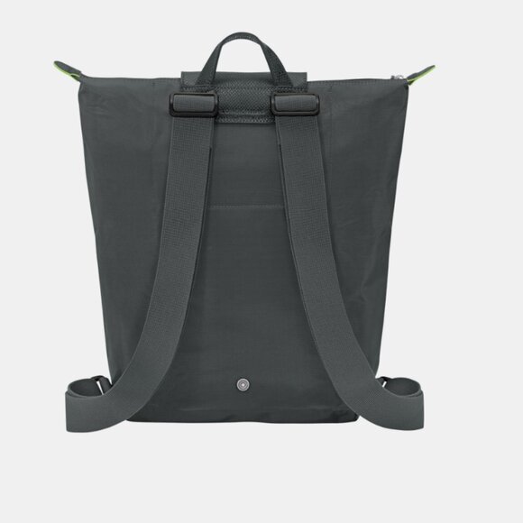 NEW Longchamp Le Pliage M Backpack Graphite Grey - Picture 4 of 12